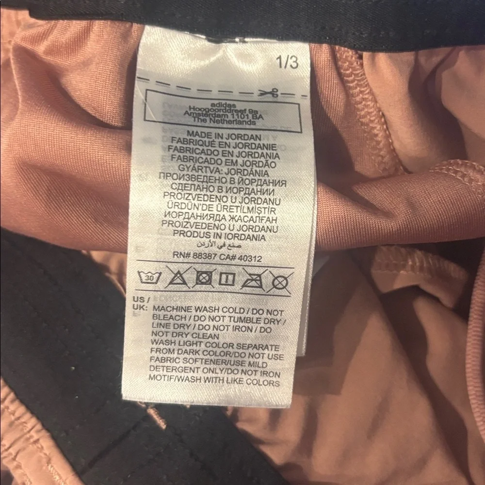 Adidas faded red D4T 5” Performance Shorts